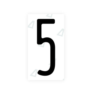 Alite Nanofilm for US (New York 2001) license plates - Symbol "5"