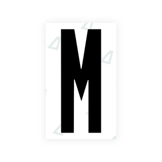 Alite Nanofilm for US (Nevada) license plates - Symbol "M" - Alite