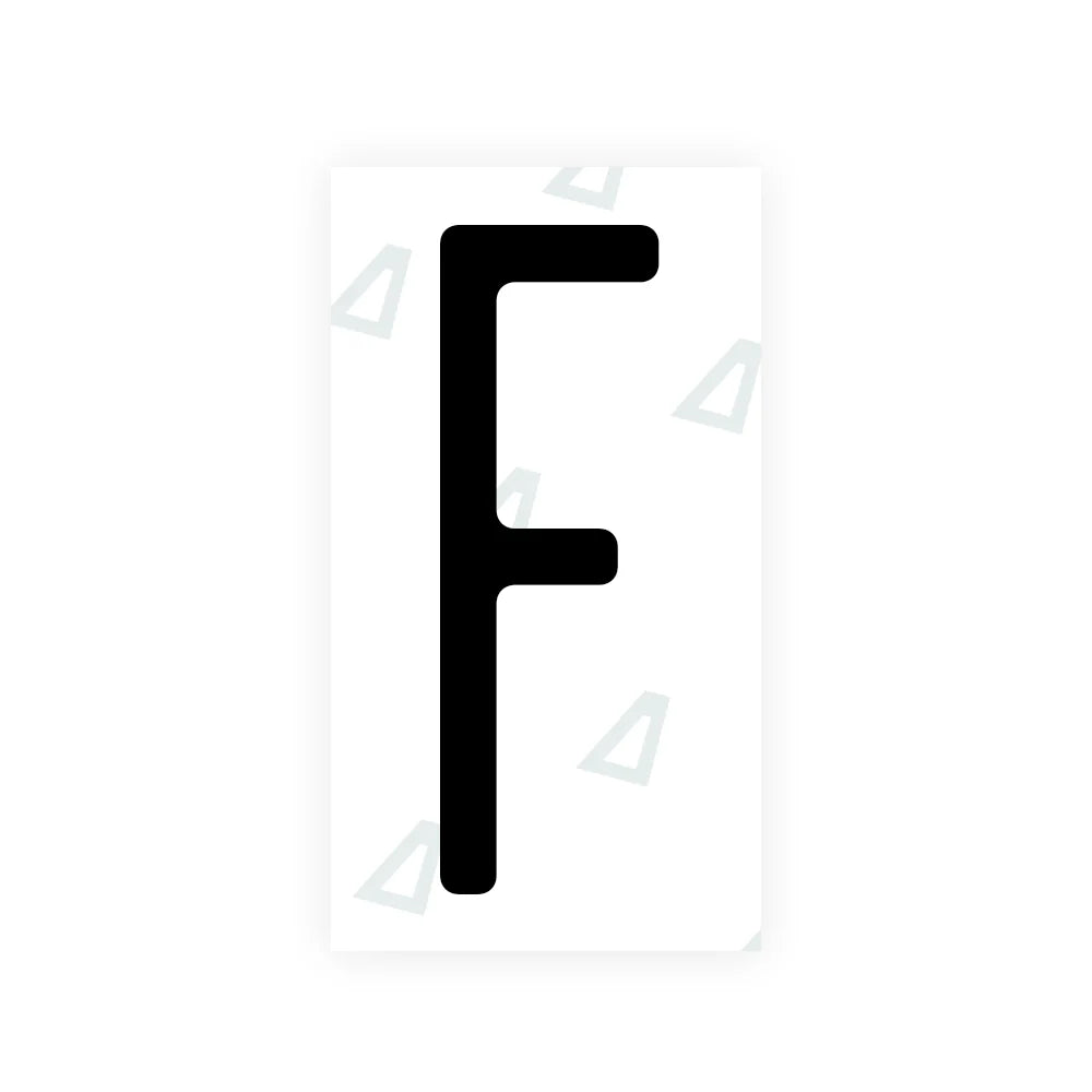 Alite Nanofilm for US (New York 2001) license plates - Symbol "F"