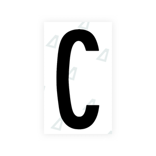Alite Nanofilm for US (Georgia 2012 - Round) license plates - Symbol "C" - Alite