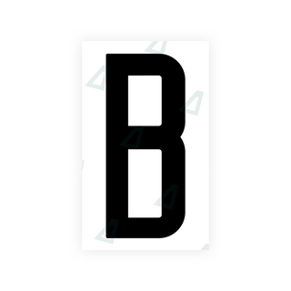 Alite Nanofilm for US (Puerto Rico) license plates - Symbol "B" - Alite