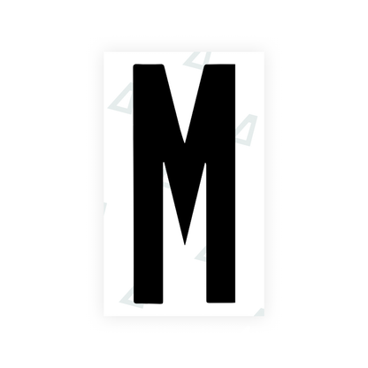Alite Nanofilm for US (Georgia 2012 - Round) license plates - Symbol "M" - Alite
