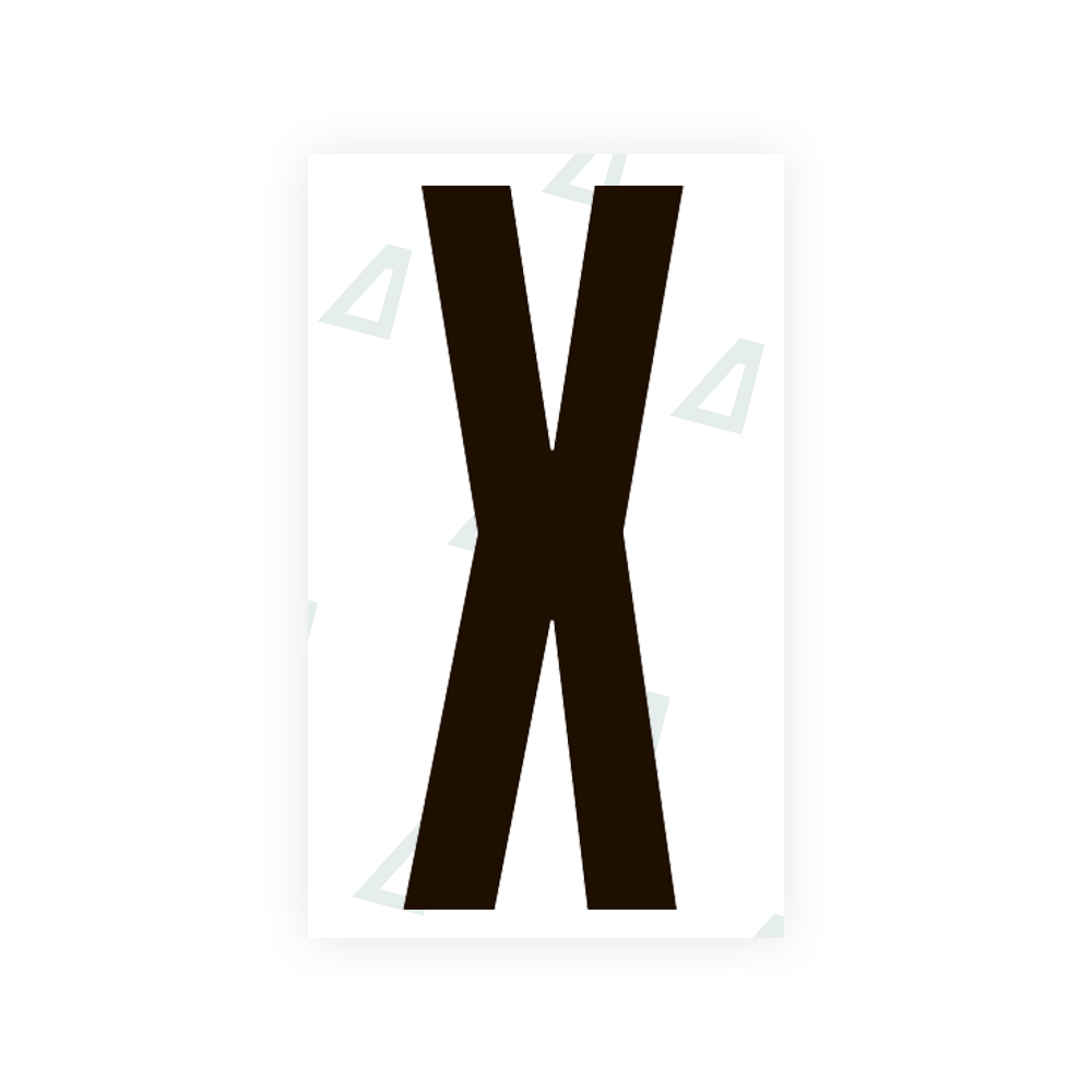 Alite Nanofilm for US (Nevada) license plates - Symbol "X" - Alite