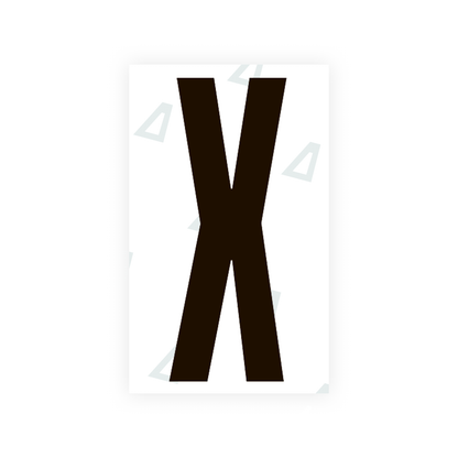 Alite Nanofilm for US (Nevada) license plates - Symbol "X" - Alite