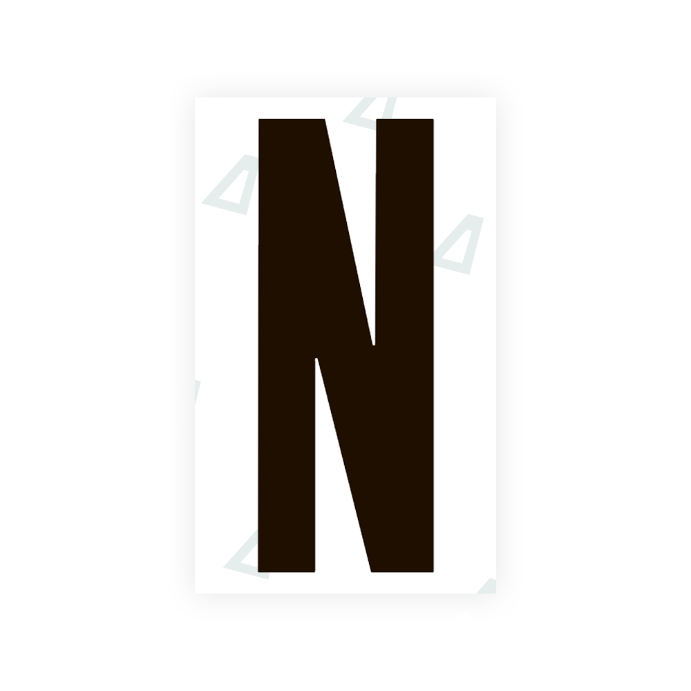 Alite Nanofilm for US (Nevada) license plates - Symbol "N" - Alite