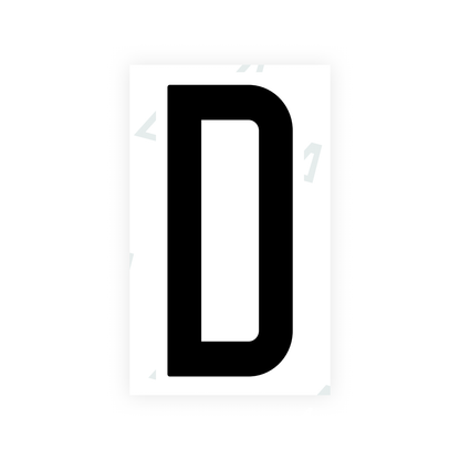 Alite Nanofilm for US (Puerto Rico) license plates - Symbol "D" - Alite