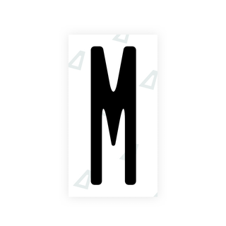 Alite Nanofilm for US (New York 2010) license plates - Symbol "M" - Alite
