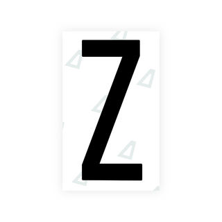 Alite Nanofilm for US (Puerto Rico) license plates - Symbol "Z" - Alite