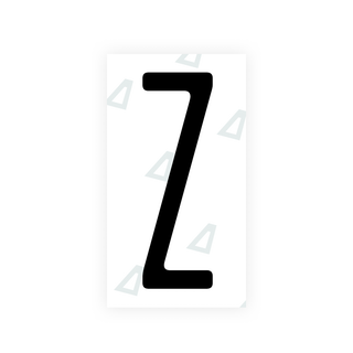 Alite Nanofilm for US (New York 2020) license plates - Symbol "Z" - Alite