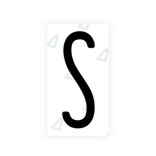 Alite Nanofilm for US (New York 2020) license plates - Symbol "S" - Alite