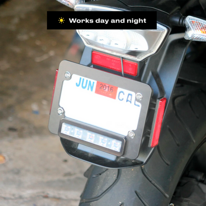 Alite Nanofilm for Netherlands moto license plates - Symbol "Z" - Alite