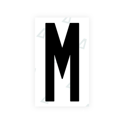Alite Nanofilm for US (Puerto Rico) license plates - Symbol "M" - Alite