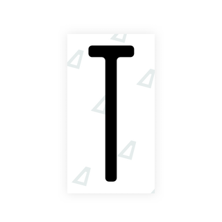 Alite Nanofilm for US (New York 2020) license plates - Symbol "T" - Alite