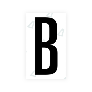 Alite Nanofilm for US (Nebraska 2002-2005) license plates - Symbol "B" - Alite