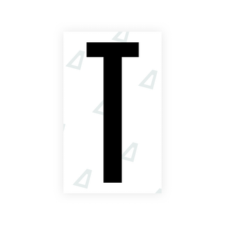Alite Nanofilm for US (Nevada) license plates - Symbol "T" - Alite