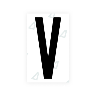 Alite Nanofilm for US (Georgia 2012 - Round) license plates - Symbol "V" - Alite