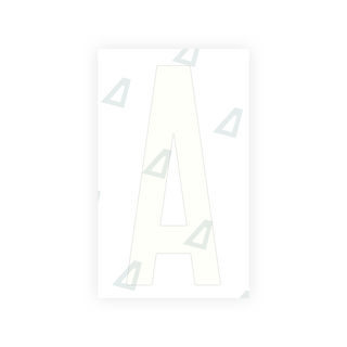 Alite Nanofilm for US (Puerto Rico) license plates - Symbol "A" - Alite
