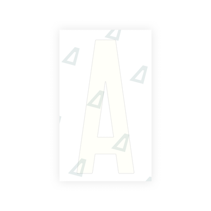 Alite Nanofilm for US (Puerto Rico) license plates - Symbol "A" - Alite