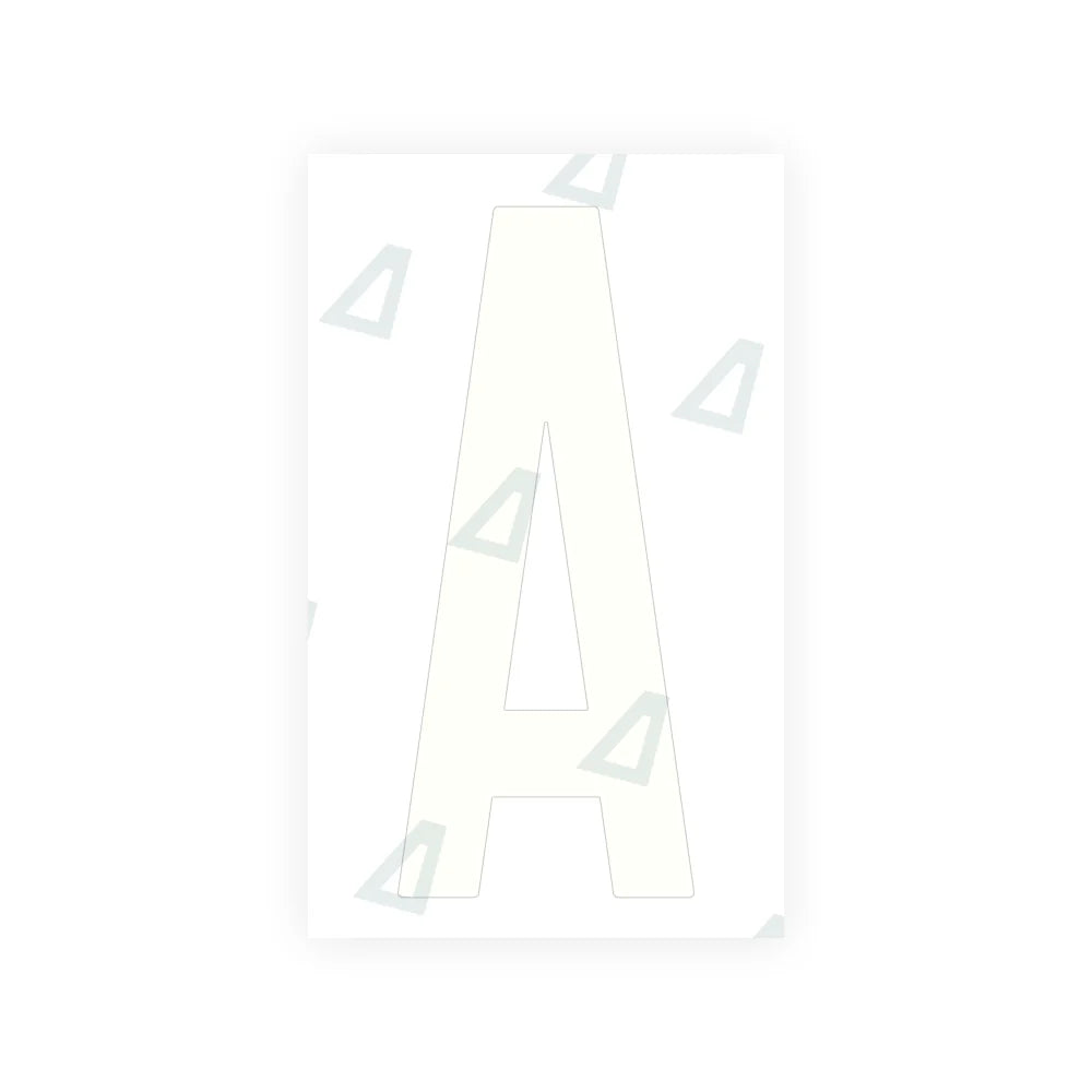 Alite Nanofilm for US (Oklahoma) Moto license plates - Symbol "A" - Alite