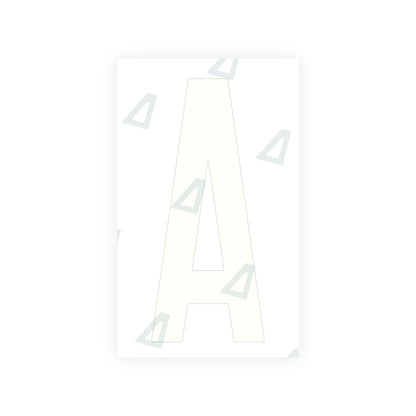 Alite Nanofilm for US (Oklahoma) Moto license plates - Symbol "A" - Alite