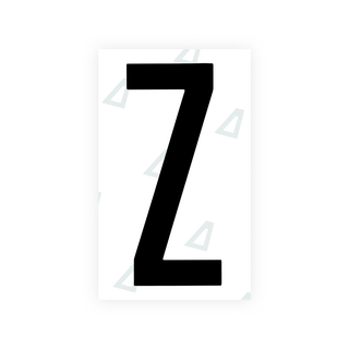 Alite Nanofilm for US (Georgia 2012 - Round) license plates - Symbol "Z" - Alite