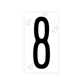 Alite Nanofilm for US (New York 2020) license plates - Symbol "8" - Alite