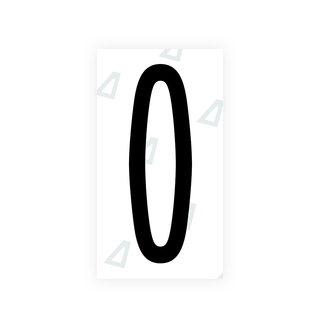 Alite Nanofilm for US (New York 2020) license plates - Symbol "O" - Alite