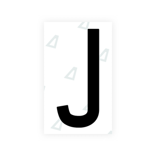 Alite Nanofilm for US (Puerto Rico) license plates - Symbol "J" - Alite