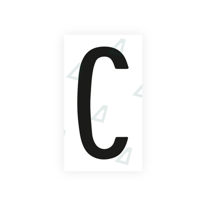 Alite Nanofilm for Mexico license plates - Symbol "C" - Alite