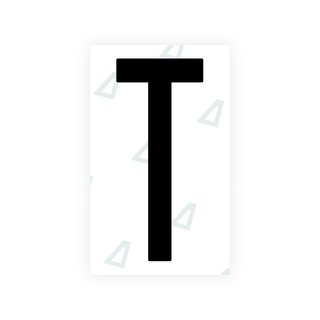 Alite Nanofilm for US (Puerto Rico) license plates - Symbol "T" - Alite