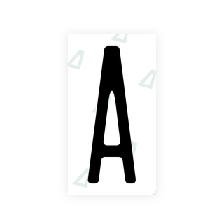 Alite Nanofilm for US (New York 2010) license plates - Symbol "A" - Alite
