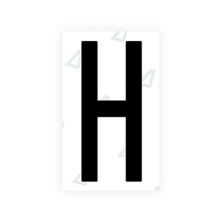 Alite Nanofilm for US (Puerto Rico) license plates - Symbol "H" - Alite