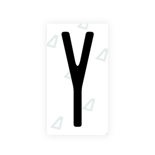 Alite Nanofilm for US (New York 2020) license plates - Symbol "Y" - Alite