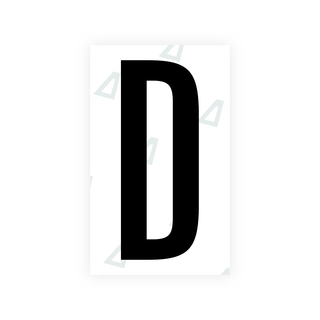 Alite Nanofilm for US (Nebraska 2005-2011) license plates - Symbol "D" - Alite