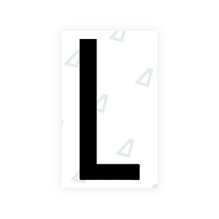Alite Nanofilm for US (Georgia 2012 - Round) license plates - Symbol "L" - Alite