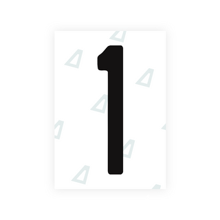 Alite Nanofilm for US (Arkansas) license plates - Symbol "1" - Alite