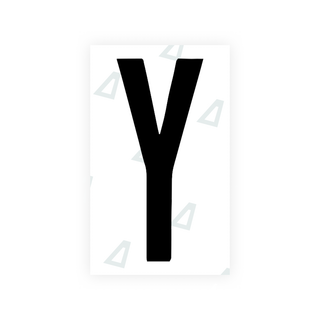 Alite Nanofilm for US (Georgia 2012 - Round) license plates - Symbol "Y" - Alite