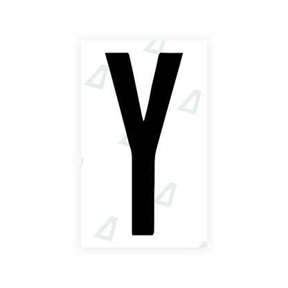 Alite Nanofilm for US (Georgia 2012 - Round) license plates - Symbol "Y" - Alite