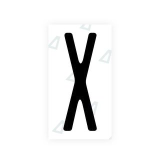 Alite Nanofilm for US (New York 2010) license plates - Symbol "X" - Alite
