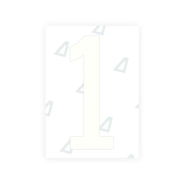 Alite Nanofilm for US (Nevada) Moto license plates - Symbol "1" - Alite