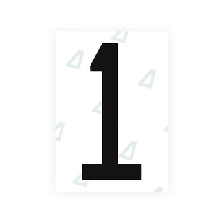 Alite Nanofilm for US (Montana) license plates - Symbol "1"