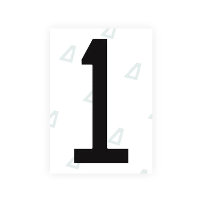 Alite Nanofilm for US (Montana) license plates - Symbol "1"