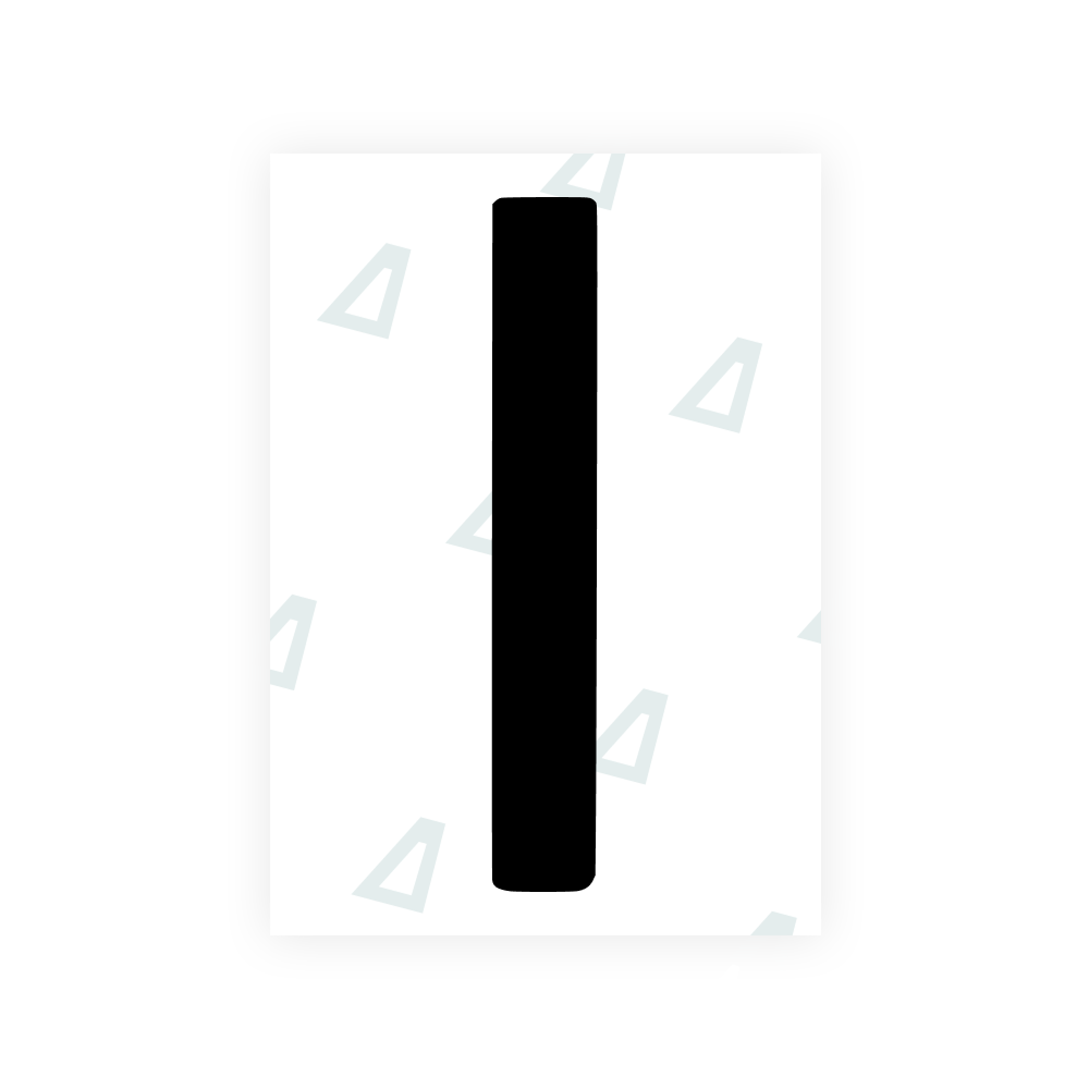 Alite Nanofilm for AUS (New South Wales) license plates - Symbol "1" - Alite