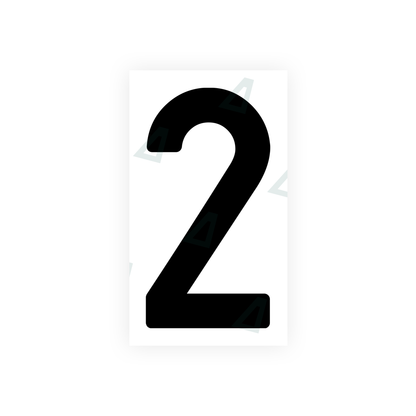 Alite Nanofilm for India license plates - Symbol "2" - Alite