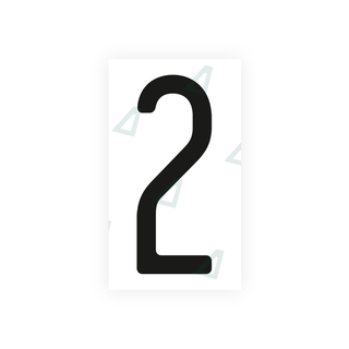 Alite Nanofilm for US (Ohio 2013) license plates - Symbol "2" - Alite