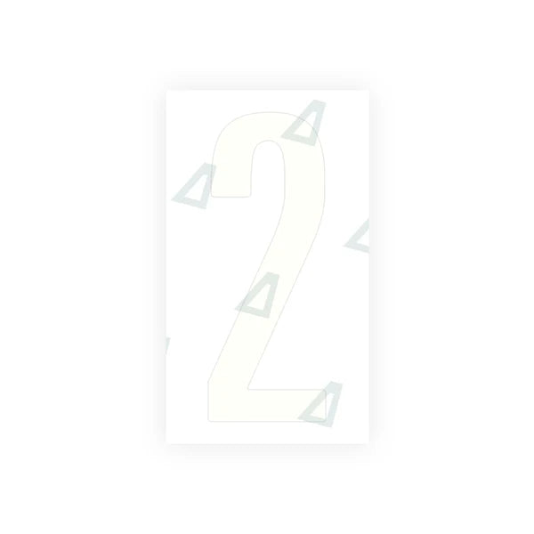 Alite Nanofilm for US (Nevada) Moto license plates - Symbol "2" - Alite