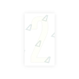 Alite Nanofilm for US (Nevada) Moto license plates - Symbol "2" - Alite