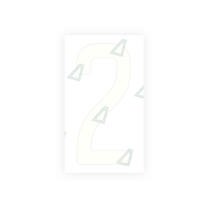 Alite Nanofilm for US (Quebec) license plates - Symbol "2" - Alite