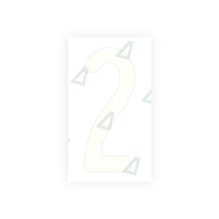 Alite Nanofilm for AUStralia license plates - Symbol "2" - Alite