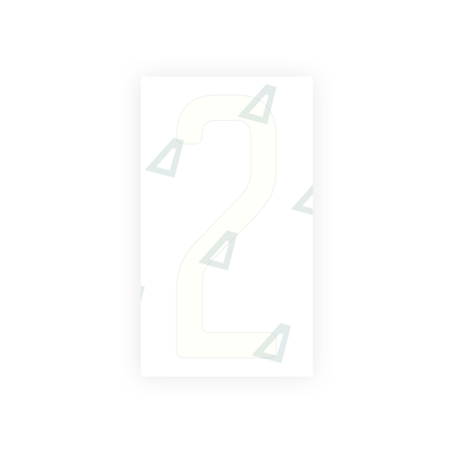 Alite Nanofilm for US (Illinois 2006 - Square) license plates - Symbol "2" - Alite